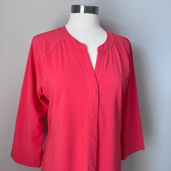 Title Nine Speed Racer 3/4 Sleeve Tunic - Textured Resortwear MSRP $109 - Picture 14 of 16